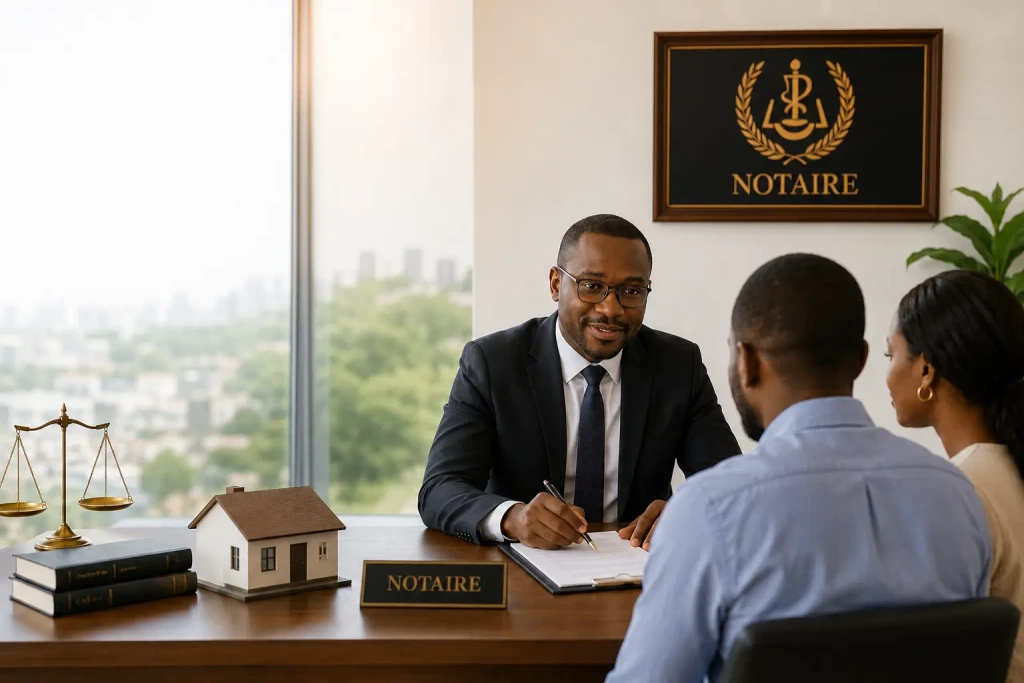 notaire pour l'achat de sa maison en Côte d'Ivoire