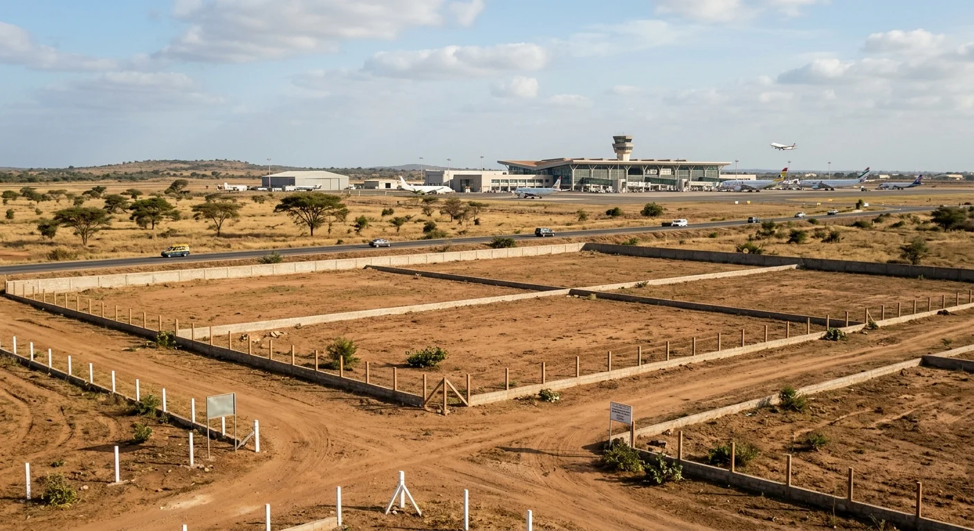 Prix d'un terrain à Diass près de l'aéroport 