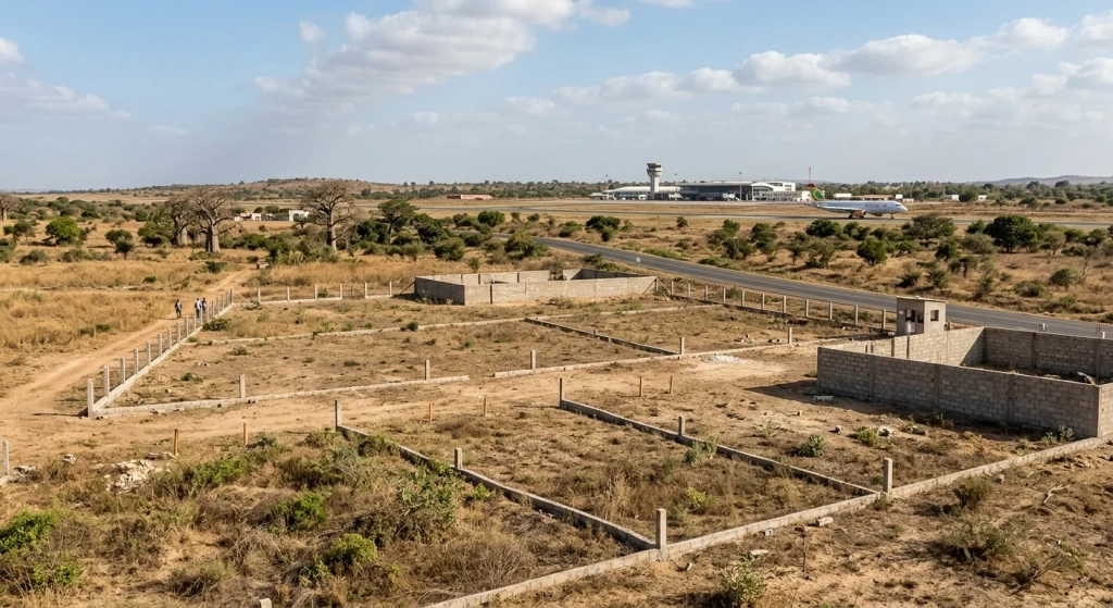 Prix terrain à Diass près de l'aéroport